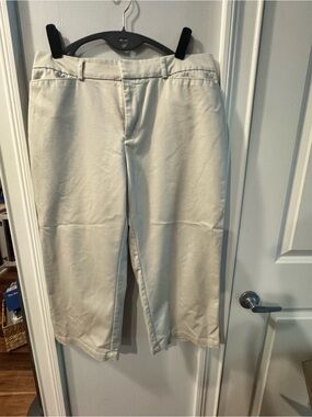 Dockers kacki Cropped Chino Pants